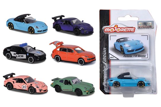 Autíčko Porsche Premium, 6 druhů, 7,5 cm