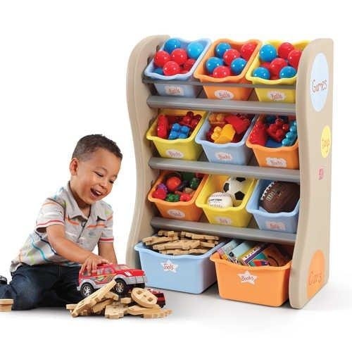 ABC Toys - Step2 Skříňka s boxy na hračky TROPICAL - Step2 - Dětské skříně  a komody - Vše pro dětský pokoj, Dětský nábytek a potřeby - Kdo si hraje,  nezlobí