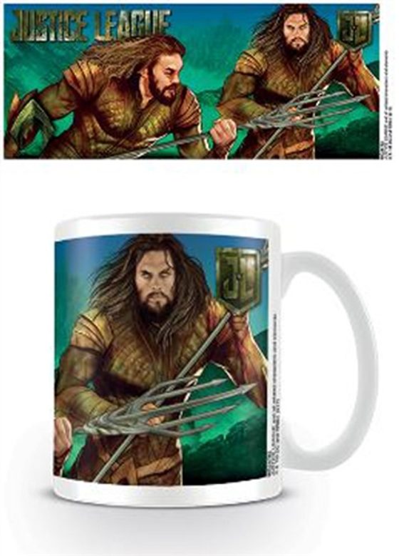 Keramický hrnek DC Comics/Justice League/Liga Spravedlivých Aquaman Action (objem 315 ml) bílý