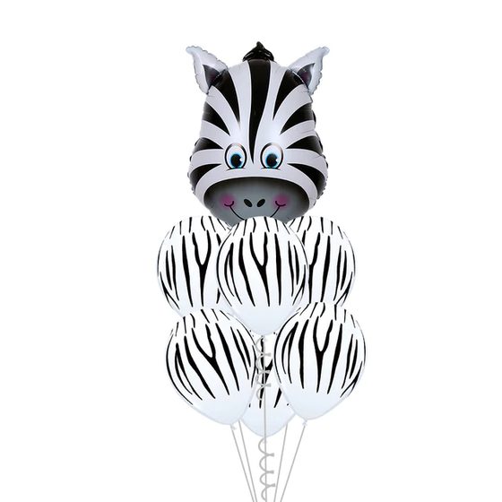 Veselé balónky - zebra