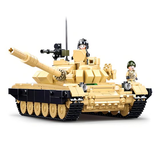 Sluban Model Bricks M38-B1011 Hlavní bitevní tank T-72B3 2 v 1