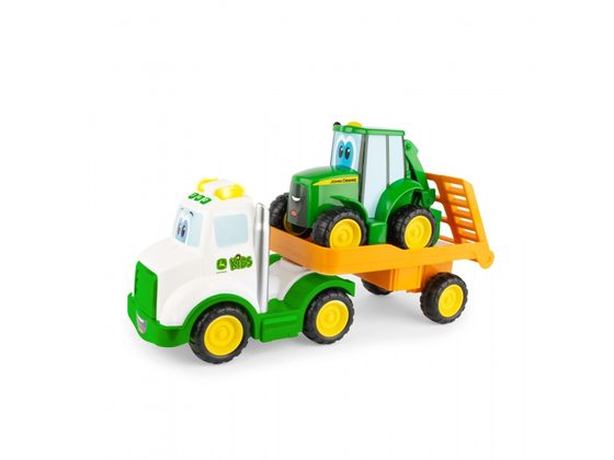 John Deere - Traktor Johny s tahačem