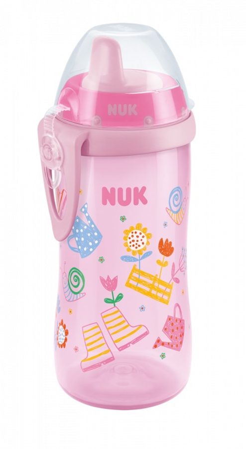 NUK FC láhev Kiddy Cup 300ml 1ks pro holky