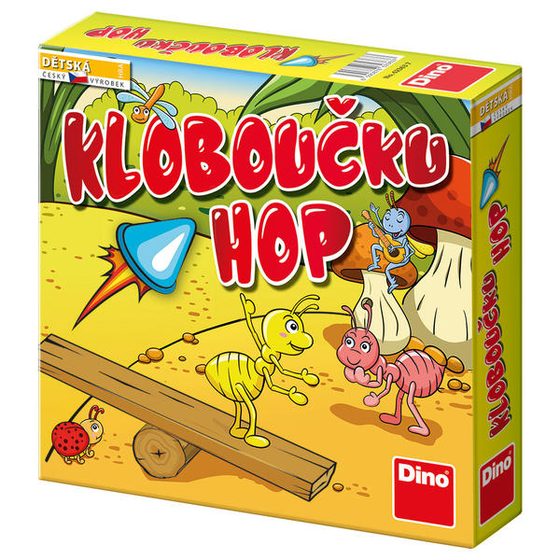 Klouboučku hop! společenská hra v krabici 23x23x5cm