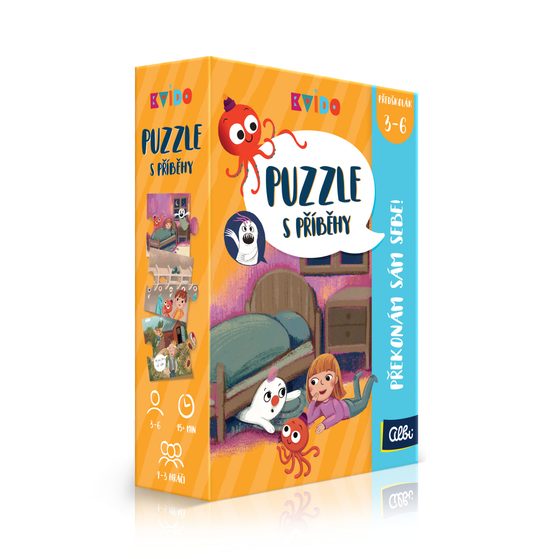 Puzzle s příběhy - Překonám sám sebe - Kvído