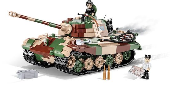 COBI 2540 II WW Panzer VI Tiger Ausf. B Konigstiger, 1000 k, 2 f