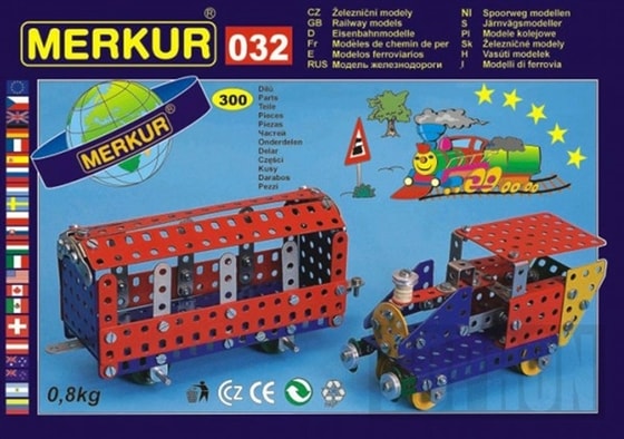 Stavebnice MERKUR 032 Železniční modely