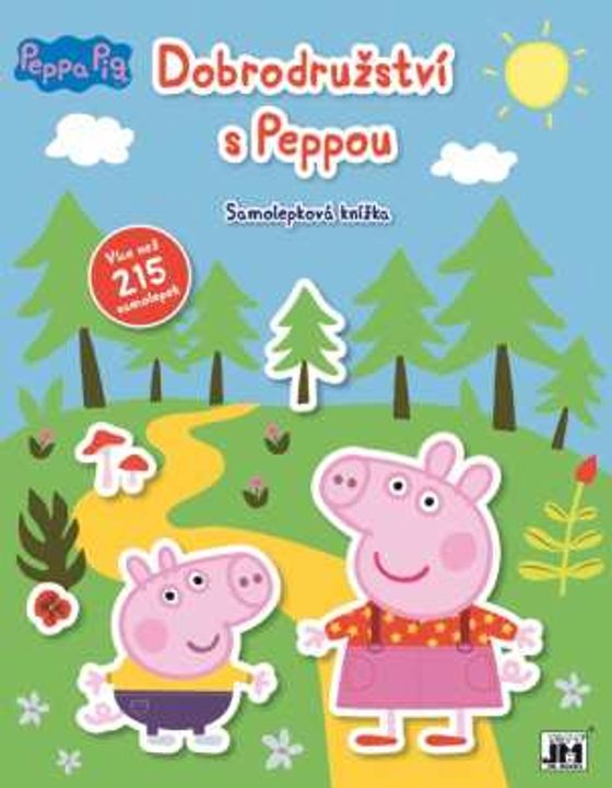 Samolepková knížka/ Dobrodružství Peppy