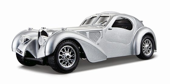 1:24 BUGATTI ATLANTIC SILVER