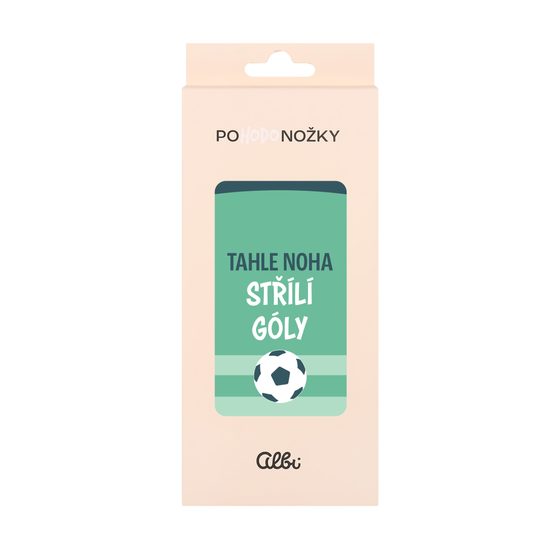 Ponožky_tahle noha střílí góly vel. 39-42