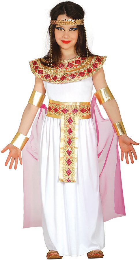 Egyptský maškarní dívčí kostým Věk 5 - 6 let
