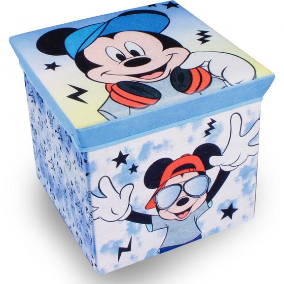 Úložný box na hračky Myšák Mickey s víkem