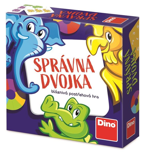 Dino SPRÁVNÁ DVOJKA Cestovní hra