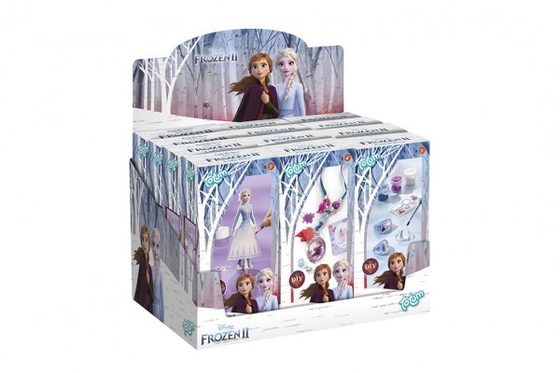 Kreativní sada Ledové království II/Frozen II 3 druhy v krabičce 6x13x3,5cm 12ks v boxu