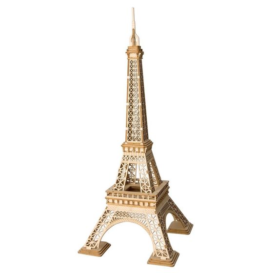RoboTime 3D dřevěné puzzle Eiffelova věž