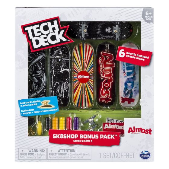 TECH DECK SKATESHOP 6KS S PŘÍSLUŠENSTVÍM