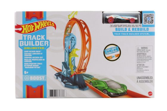 Hot Wheels Track Builder Set pro stavitele - nakopávací smyčka