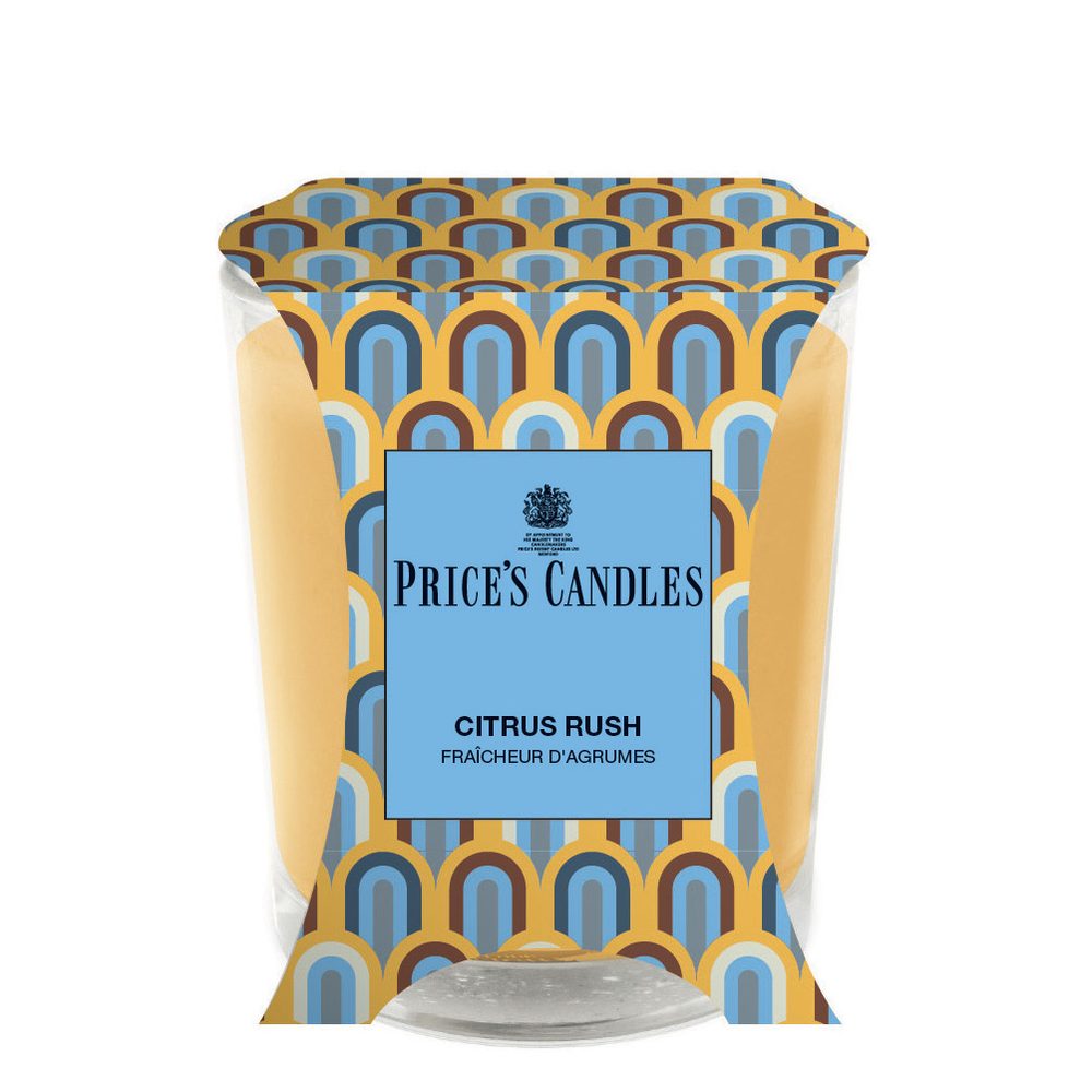 Price´s Price's vonná svíčka ve skle Citrus Rush - hoření 45h