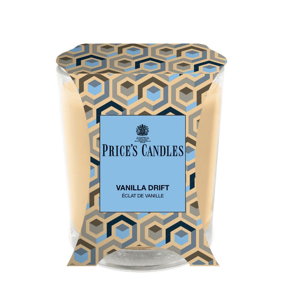 Price´s Price's vonná svíčka ve skle Vanilla Drift - hoření 45h