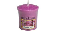 FRAGRANCE votivní svíčka Purpurová růže - hoření 15h