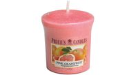 FRAGRANCE votivná sviečka Ružový grapefruit - horenie 15h