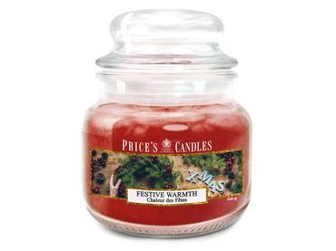 PRICE´S MINI vonná svíčka ve skle Festive Warmth - hoření 30h