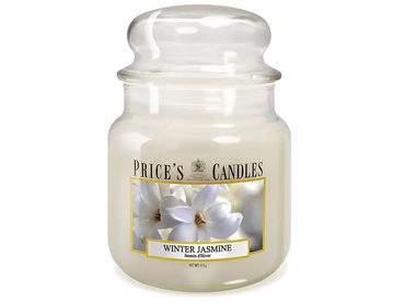 PRICE´S MIDI sviečka v skle Winter Jasmine - horenie 90h