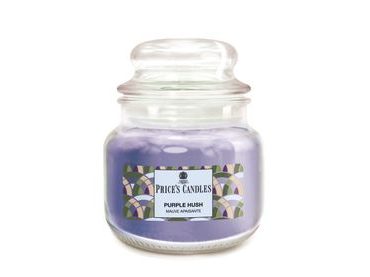 Price's MINI vonná svíčka ve skle Purple Hush - hoření 30h