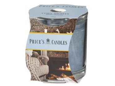 PRICE´S MAXI svíčka ve skle Cosy nights - hoření 150h