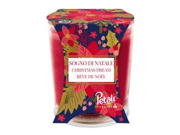 PETALI vonná svíčka ve skle Christmas Dream - hoření 40h