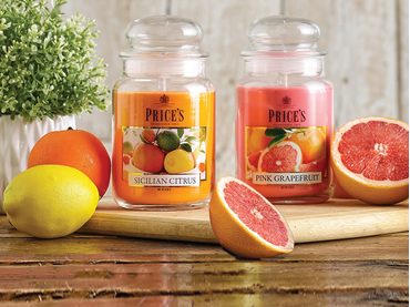 FRAGRANCE votivní svíčka Sicilské citrusy - hoření 15h
