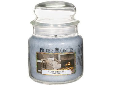 PRICE´S MIDI svíčka ve skle Cosy Nights - hoření 90h