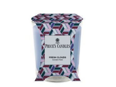 Price's vonná svíčka ve skle Fresh Clouds - hoření 45h