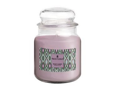 Price's MIDI vonná svíčka ve skle Velvet Cherry - hoření 80h