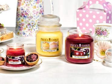 FRAGRANCE vonná svíčka ve skle Černá třešeň - hoření 45h