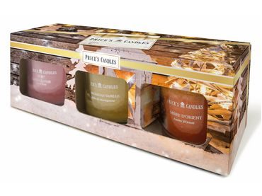 Set ORIENTAL vonné svíčky ve skle 3x35h