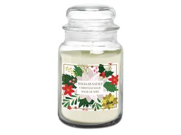PETALI svíčka ve skle Christmas Magic - hoření 100h