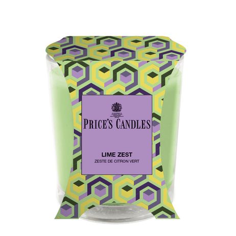 Price's vonná svíčka ve skle Lime Zest - hoření 45h