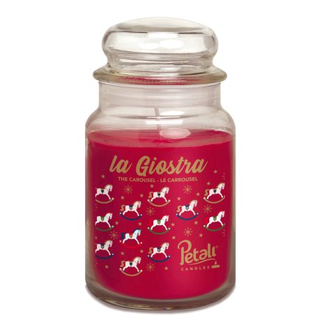 PETALI vonná svíčka ve skle Carousel - hoření 100h