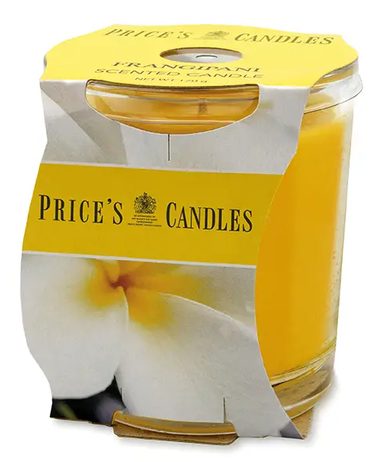 FRAGRANCE vonná sviečka v skle Frangipani - horenie 45h