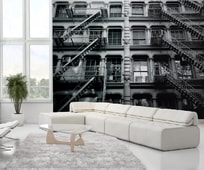 1Wall fototapeta New York bytový dům 315x232 cm