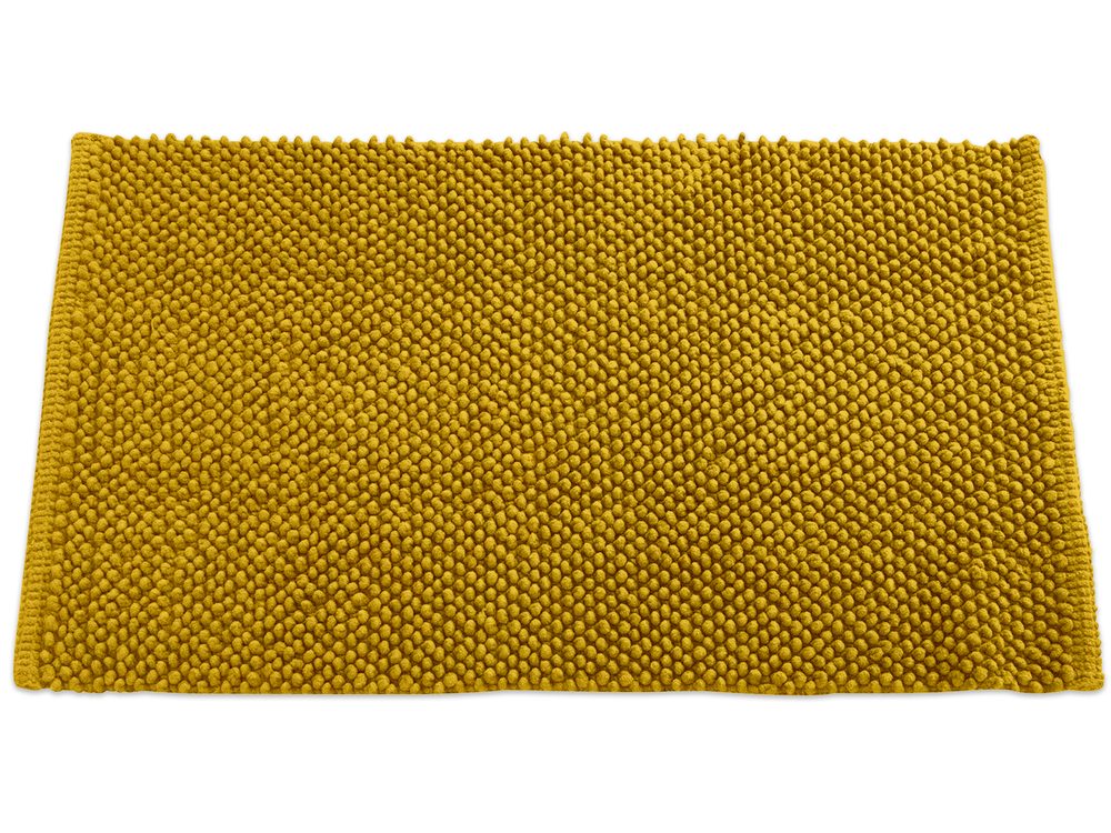 Levně TODAY Koupelnová předložka mikrovlákno 50x80 cm Safran - žlutá
