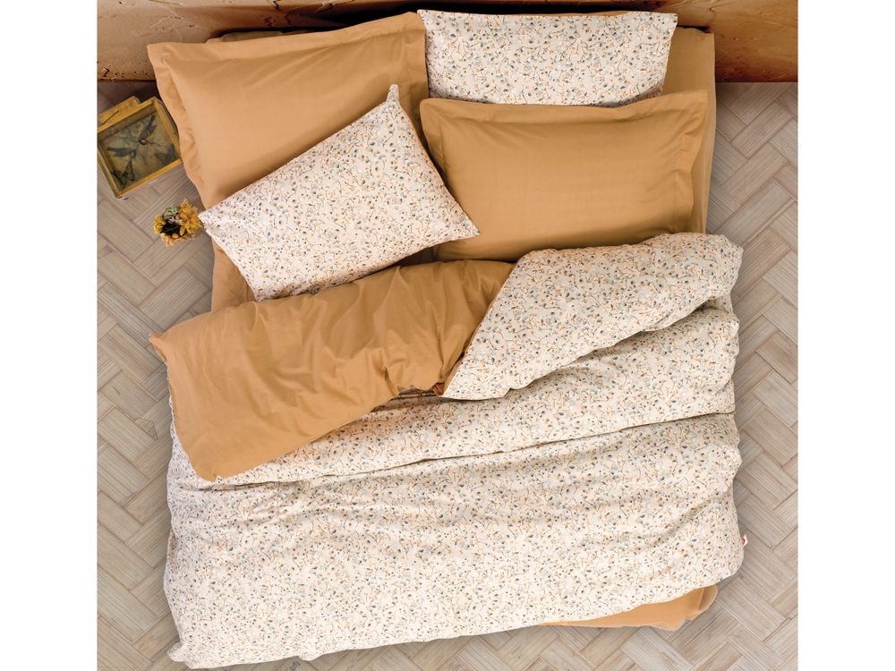 Levně Cottonbox povlečení 100% bavlněné renforcé Posy Beige