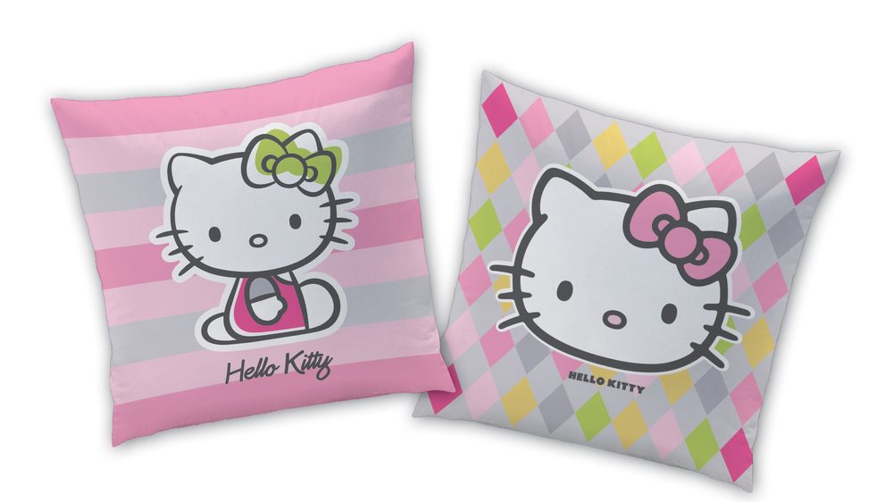 CTI Polštářek Hello Kitty Mady jarní kolekce 40x40 cm