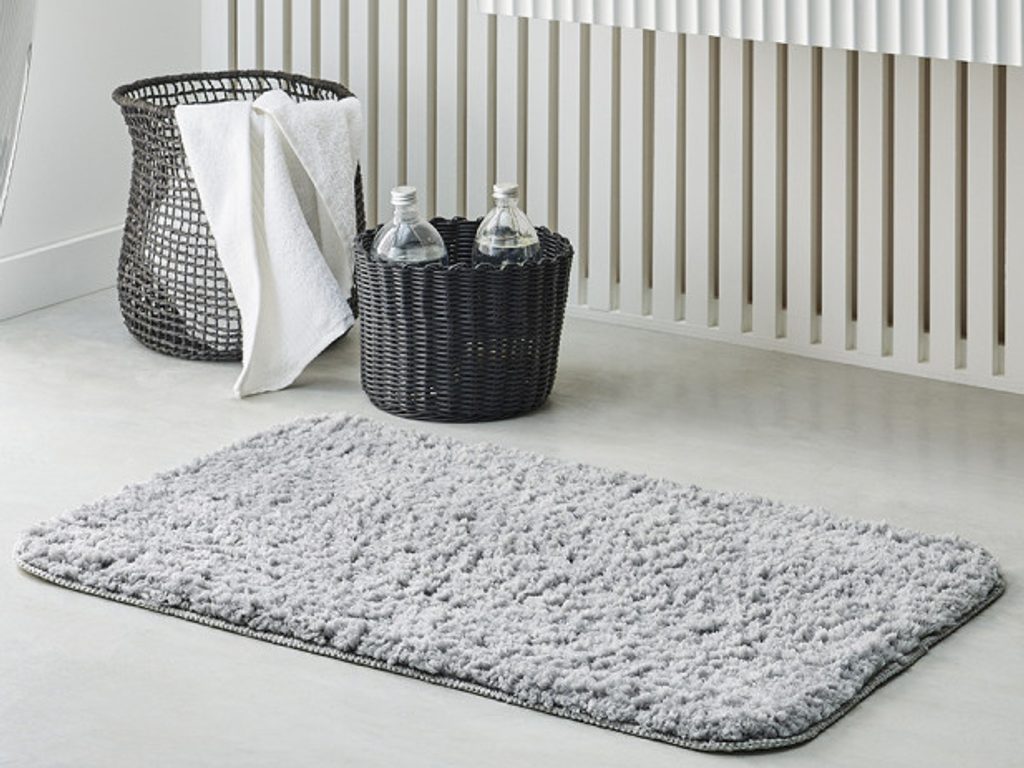 HOMEVILLE.cz - TODAY Koupelnová předložka 100% polyester 50x80 cm Acier -  TODAY - Koupelnové předložky - Koupelnový textil - trendy living