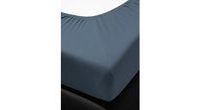 Bierbaum jersey prostěradlo šedomodrá