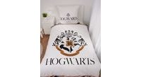Obliečky Harry Potter Hogwarts so zlatou potlačou 140x200/70x90cm