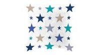 Dětský polštářek beránek Mistral Home Starry sky modrá hvězdičky 40x40 cm