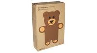 LESCHÍ Hřející polštářek Teddy  36x26cm béžová