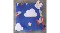 Dětský polštářek beránek Mistral Home Space vesmírné lodě 40x40 cm